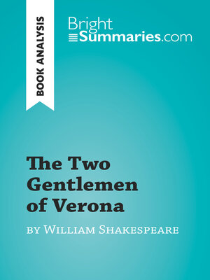 cover image of The Two Gentlemen of Verona by William Shakespeare